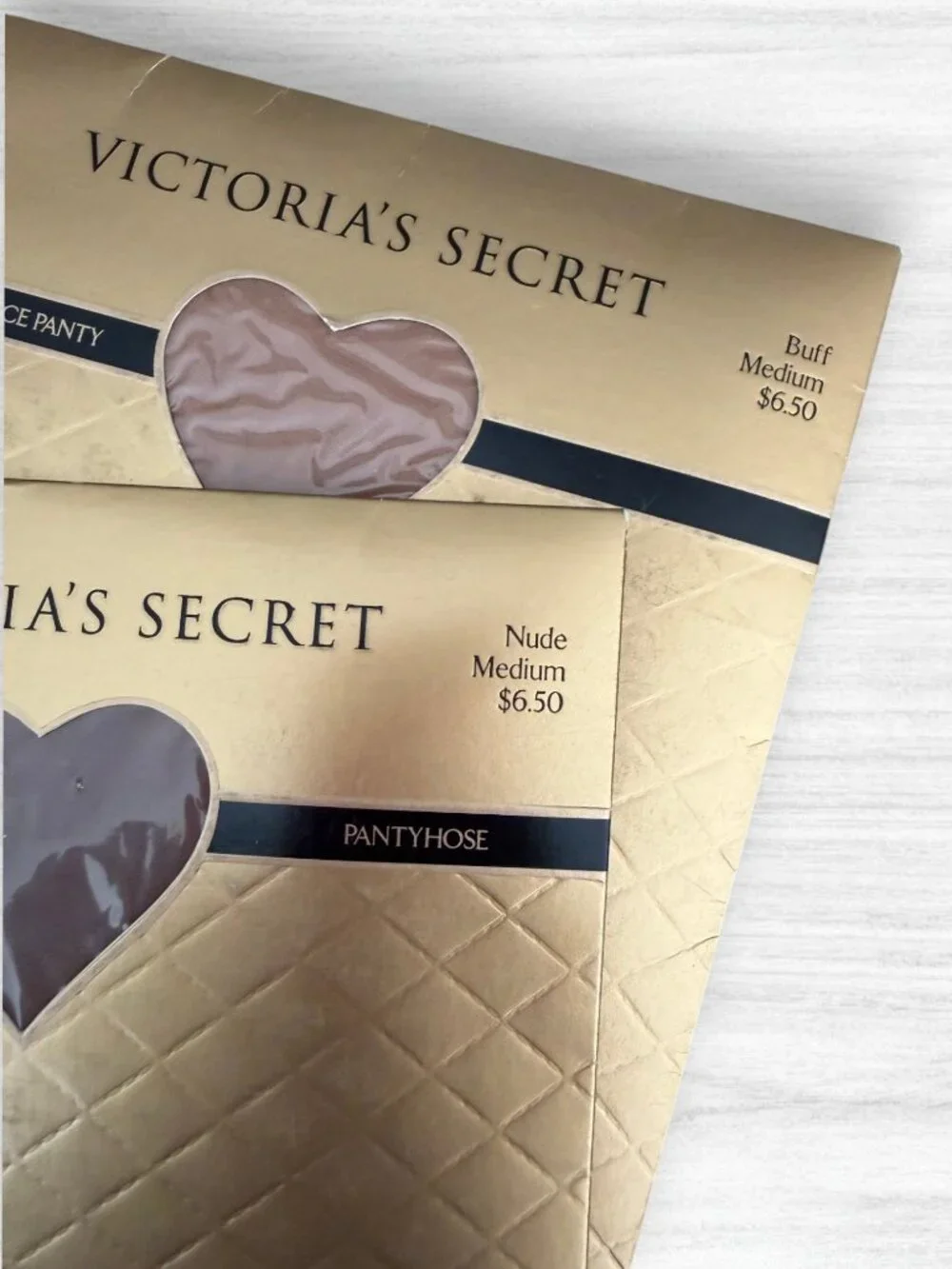 Vintage 90s Victoria’s Secret Silky Sheer Lace Top Pantyhose Medium Mixed Lot 5